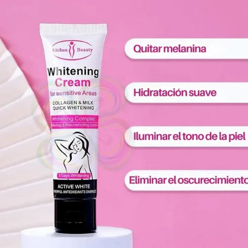 WHITENING CREAM™🧴CREMA BLANQUEADORA CORPORAL + ¡PROMOCIÓN CYBER ENVÍO GRATIS!🚚